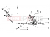 PIAGGIO Liberty 125 La Poste Disc brake caliper