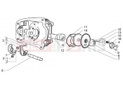 PIAGGIO Liberty 125 La Poste Rocker levers support