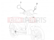 PIAGGIO Liberty 150 Driving mirror/s