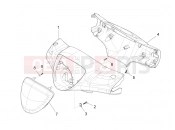 Handlebars coverages - Piaggio Liberty elettrico PPT (E) 2011