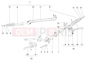 Handlebars - Master cil. - Piaggio Liberty elettrico PPT (E) 2011
