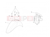 Wheel huosing - Mudguard - Piaggio Liberty elettrico PPT (E) 2011