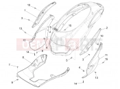 PIAGGIO Liberty elettrico PPT (E) Side cover - Spoiler