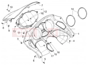 PIAGGIO MP3 125 műszerfal