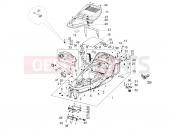 PIAGGIO MP3 300 4T 4V ie LT Hibrid Helmet huosing - Undersaddle