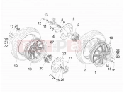 PIAGGIO MP3 300 ie LT Touring első kerék