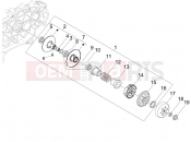 PIAGGIO MP3 300 ie MIC Driven pulley