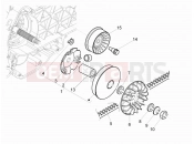 PIAGGIO MP3 300 ie Touring Driving pulley