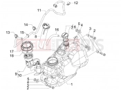 Benzin tank - Piaggio MP3 300 ie Touring 2012