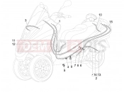 PIAGGIO MP3 300 ie Touring Transmissions