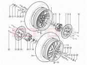 PIAGGIO MP3 300 YOUrban ERL Front wheel