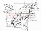 PIAGGIO MP3 300 YOUrban ERL Helmet huosing - Undersaddle