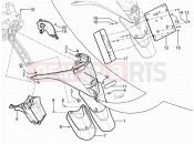 PIAGGIO MP3 300 YOUrban ERL Rear cover - Splash guard
