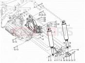 PIAGGIO MP3 300 YOUrban LT ERL Rear suspension - Shock absorber/s
