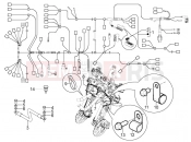 Main cable harness - Piaggio MP3 300 YOUrban LT ERL 2013