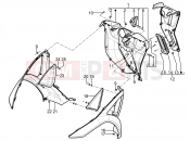PIAGGIO MP3 300 YOUrban LT RL - Sport Front glove-box - Knee-guard panel