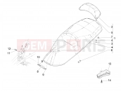PIAGGIO MP3 350 MAXI Sport Saddle/seats