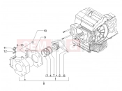 PIAGGIO MP3 400 ie Cylinder-piston-wrist pin unit