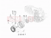 PIAGGIO MP3 400 ie LT Touring gyújtás alaplap