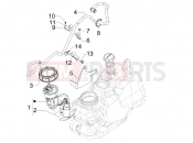 PIAGGIO MP3 400 ie Supply system