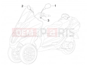 tükör - Piaggio MP3 400 ie 2010