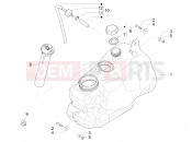 Benzin tank - Piaggio MP3 500 LT Business 2015