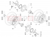 PIAGGIO MP3 500 LT Business Front wheel