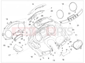 PIAGGIO MP3 500 LT Sport - Business ABS Meter combination - Cruscotto