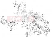 PIAGGIO MP3 500 Sport (USA) Fork/steering tube - Steering bearing unit