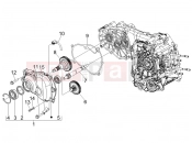 PIAGGIO MP3 500 Sport (USA) Reduction unit