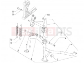 PIAGGIO MP3 500 Sport (USA) Stand/s