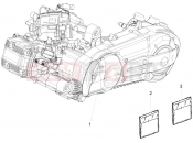 PIAGGIO MP3 500 Sport Business ABS (USA) Engine, assembly