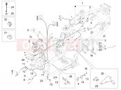 PIAGGIO MP3 500 Sport Business ABS (USA) Main cable harness