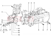 PIAGGIO NRG MC2 Clutch cover