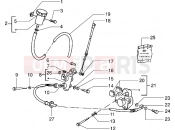 PIAGGIO NRG MC2 Front brake cylinder-Brake caliper