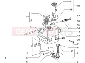 PIAGGIO NRG MC2 Fuel tank