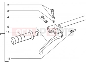 PIAGGIO NRG MC2 Handlebars component parts
