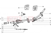 PIAGGIO NRG MC2 Handlebars component parts