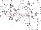 PIAGGIO NRG MC2 Side covers