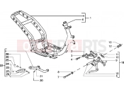 PIAGGIO NRG MC3 Chassis-Central stand