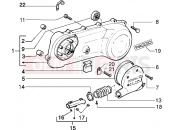 PIAGGIO NRG MC3 Transmission cover