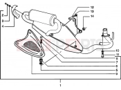 PIAGGIO NRG MC3 DD Catalytic silencer