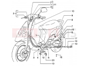 bowdenek - Piaggio NRG MC3 DD