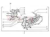 Crankase - Piaggio NRG Power DD