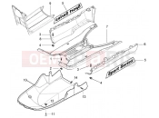 Footboard - spoiler - Piaggio NRG Power DD