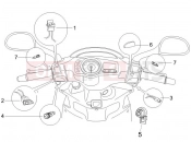 Selectors - Switches - Buttons - Piaggio NRG Power DD 2011