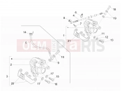 Brakes pipes - Calipers - Piaggio NRG Power DD 2014