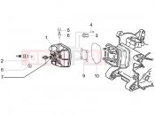 Cylinder head cover - Piaggio NRG Power DD 2014