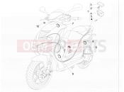 Main cable harness - Piaggio NRG Power DD 2015