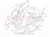 Side cover - Spoiler - Piaggio NRG Power DD 2015